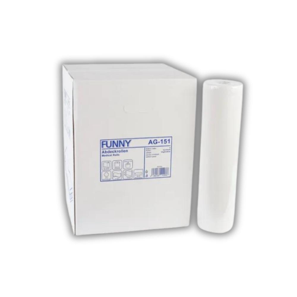 FUNNY Abdeckrollen 50 cm, 2-lagig, Zellstoff 9 Rollen