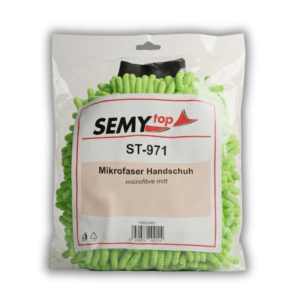 SEMYtop Mikrofaser Handschuhe, grün, ca.16 x 24 cm, 50 Stück