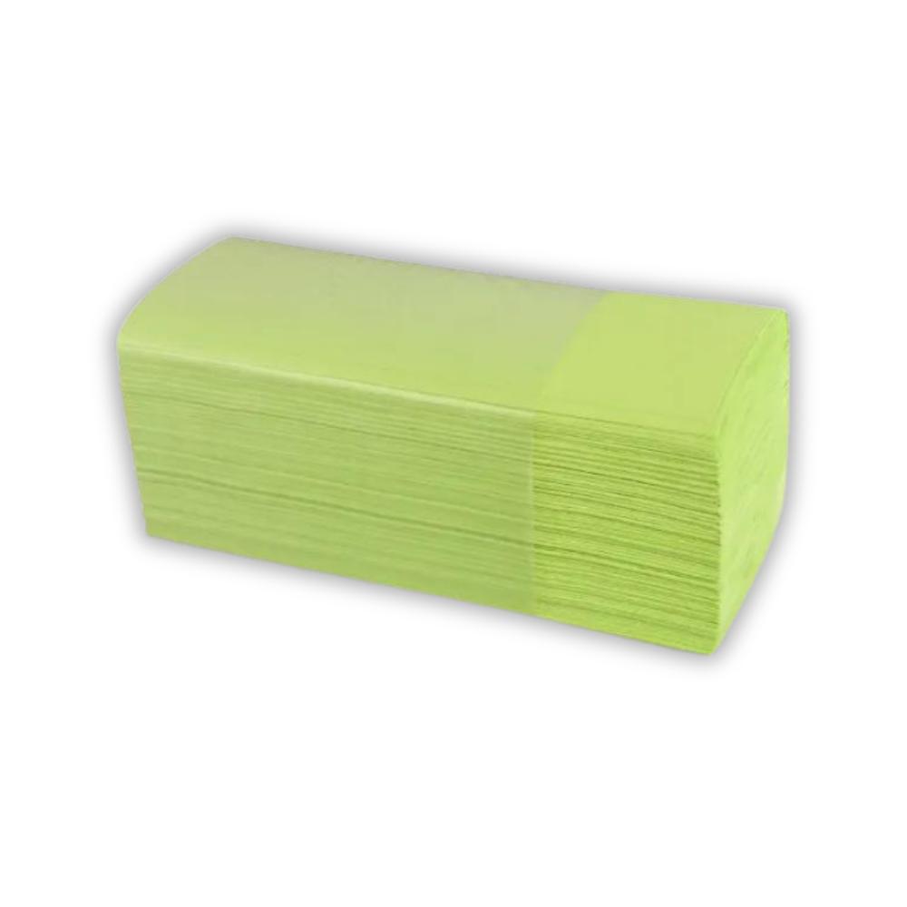 FUNNY Papierhandtuch, V-Falz, 2-lagig, grün Zellstoff, 24 x 20,5 cm, 4.000 Blatt