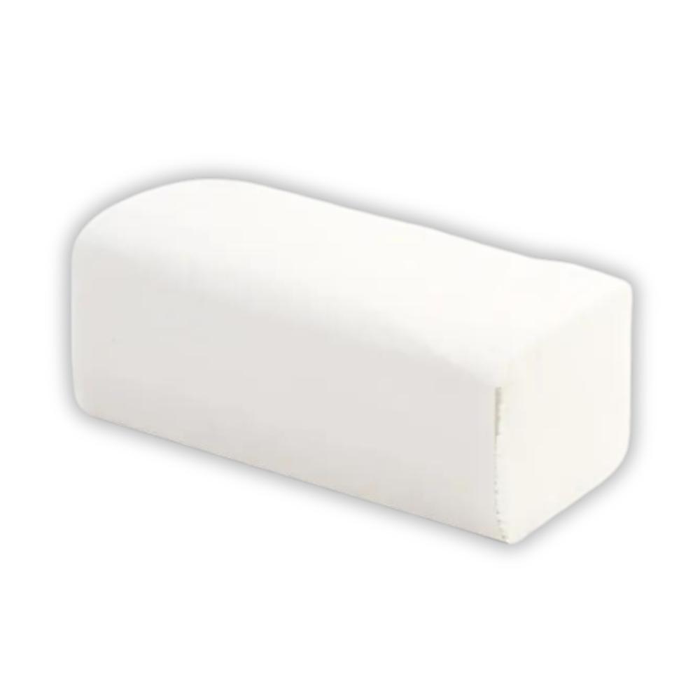 Quicky Papierhandtuch, Multifold, 2-lagig, weiß Zellstoff, 21 x 31,5 cm, 3.200 Blatt