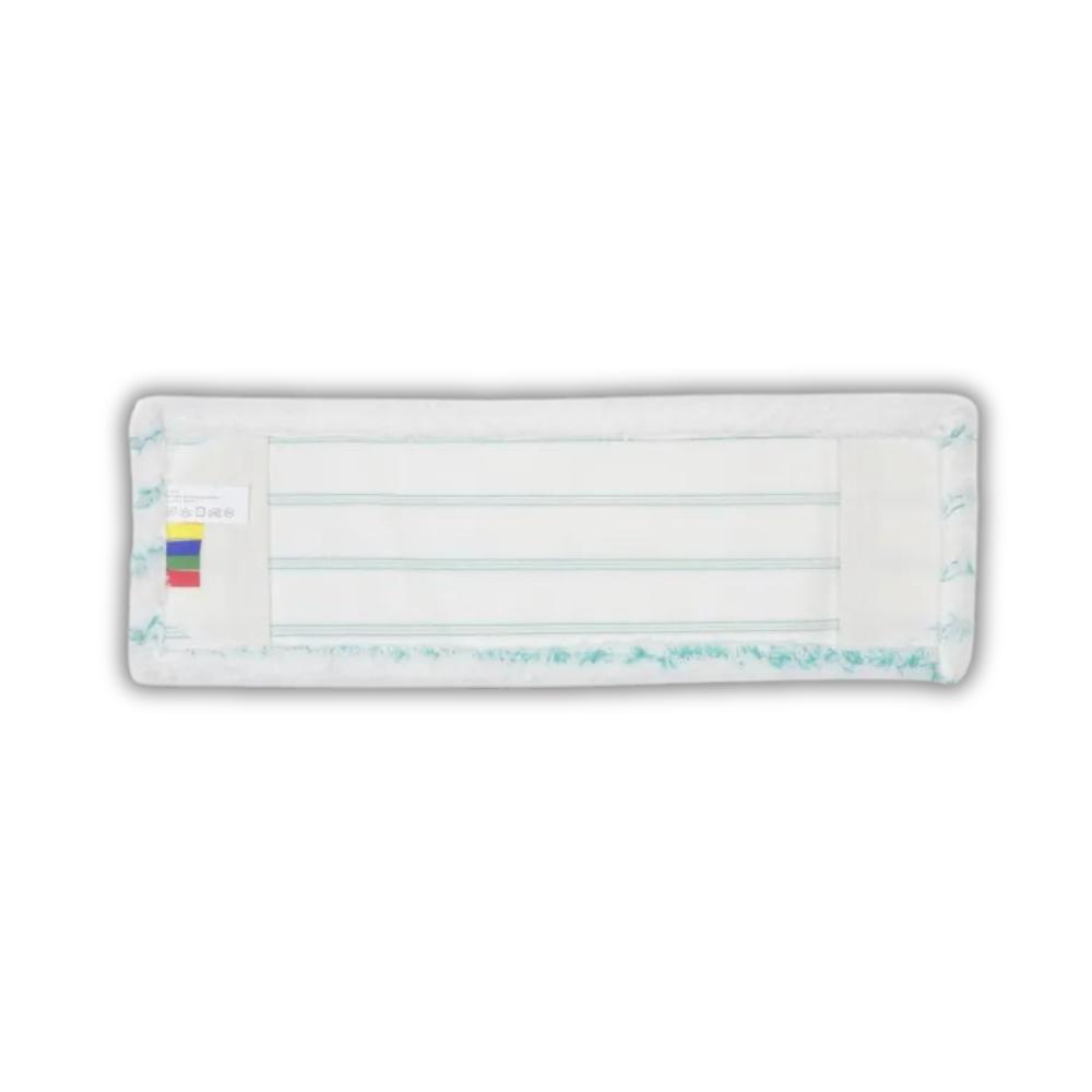 SEMYtop Mikrofaser Wischmopp mit Borsten, 50 cm weiß, 50 Stück