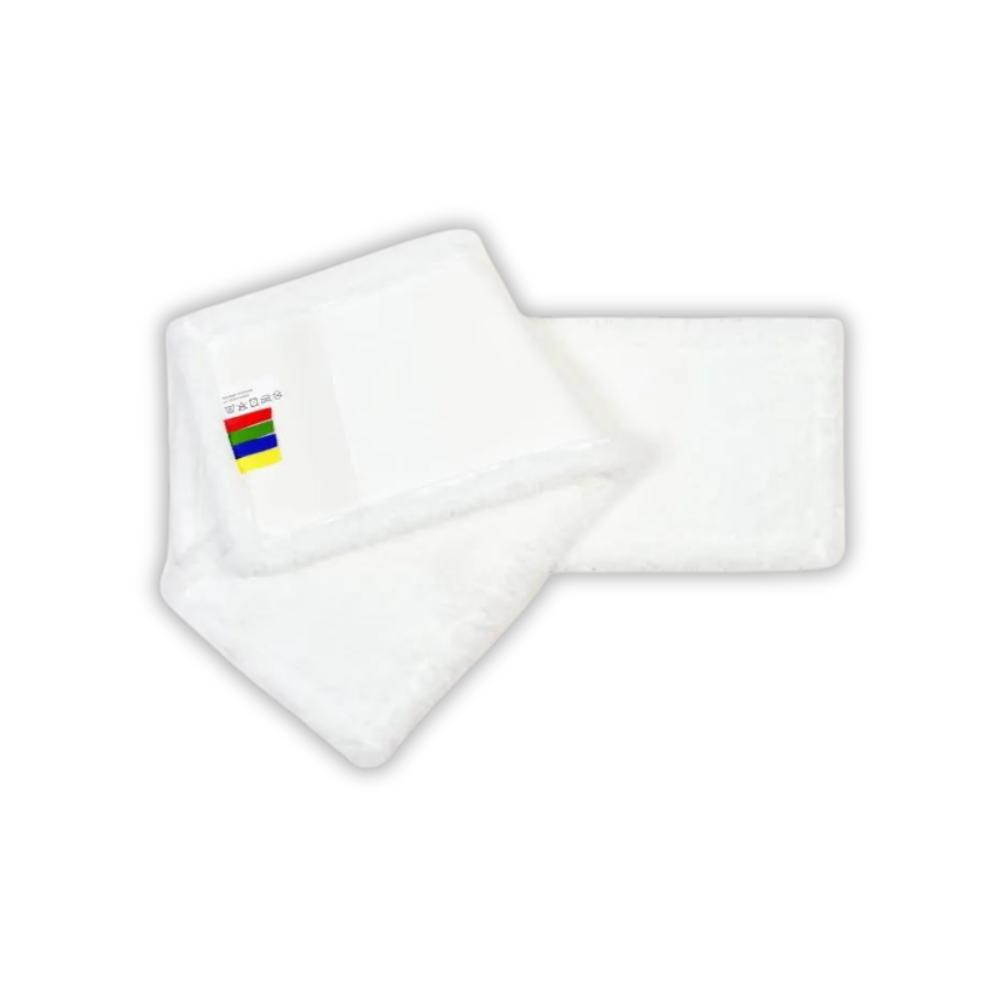 SEMYtop Mikrofaser Wischmopp für Breite 50 cm, weiß 50 Stück