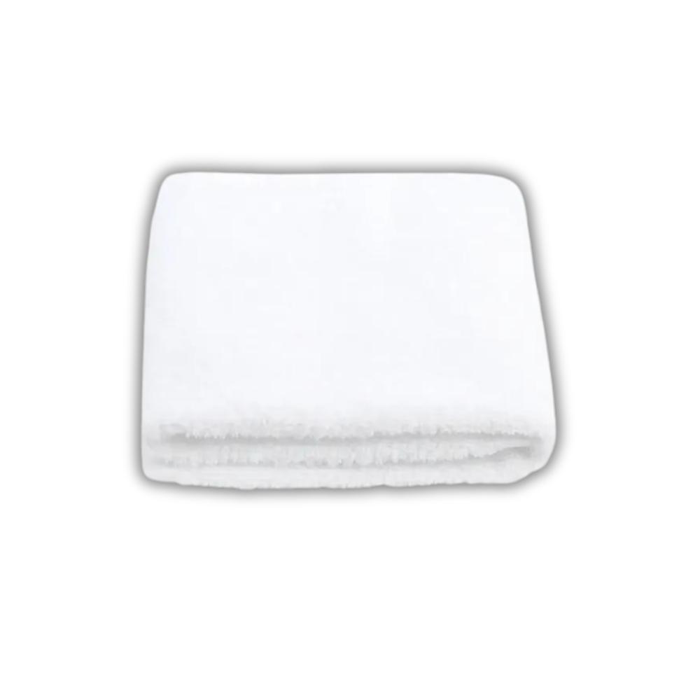 SEMYtop Badevorlage 50x70 cm, weiß 100% Baumwolle, 50 St.