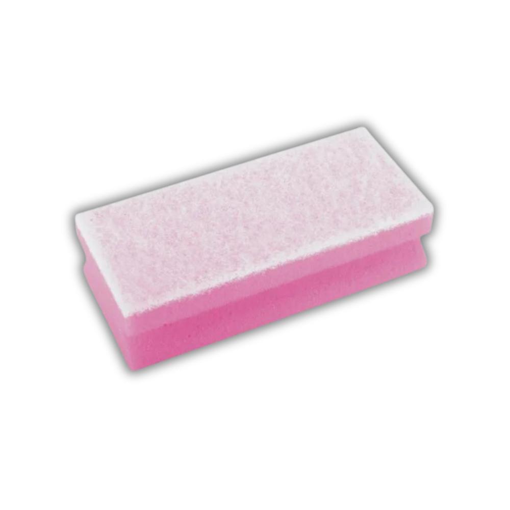 FUNNY Griffschwamm, rot - weiß, 15 x 6,8 x 4,5 cm für empfindliche Flächen 10 Stück