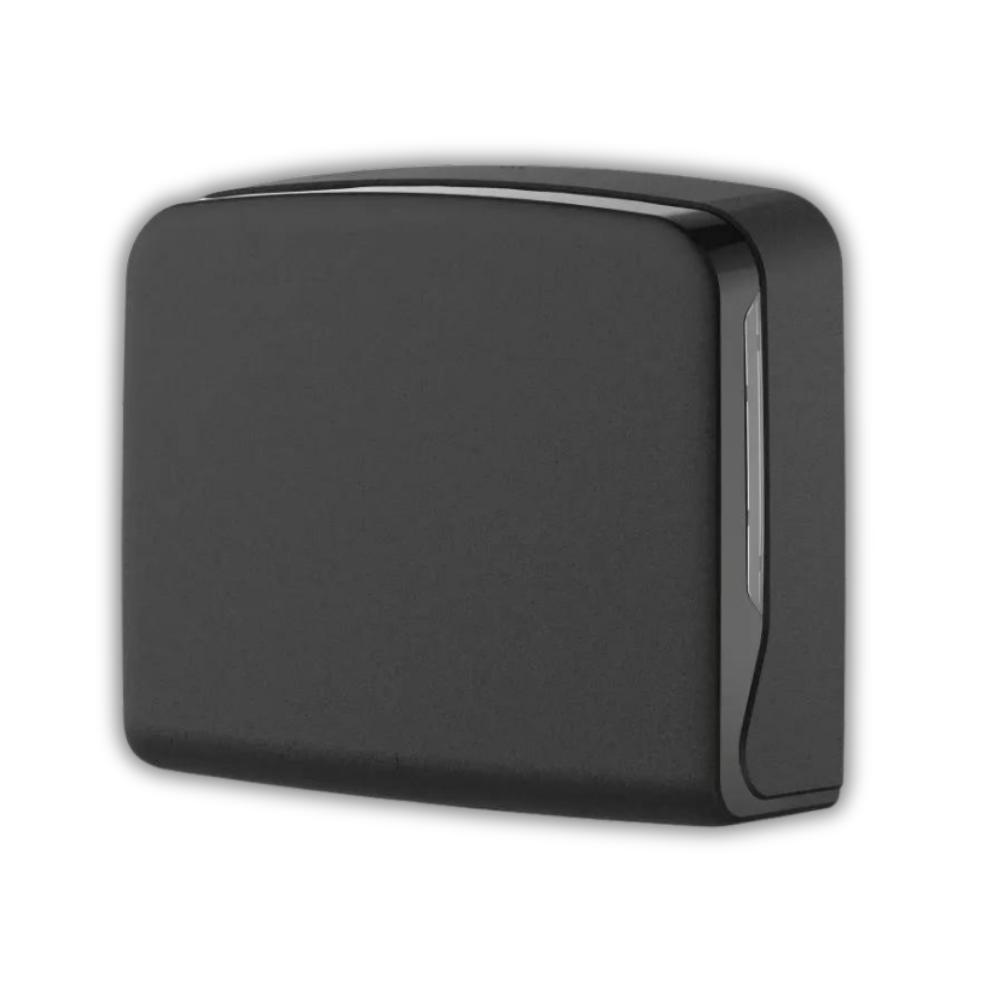 SEMYtop Handtuchspender, Interfold, Mini, schwarz matt