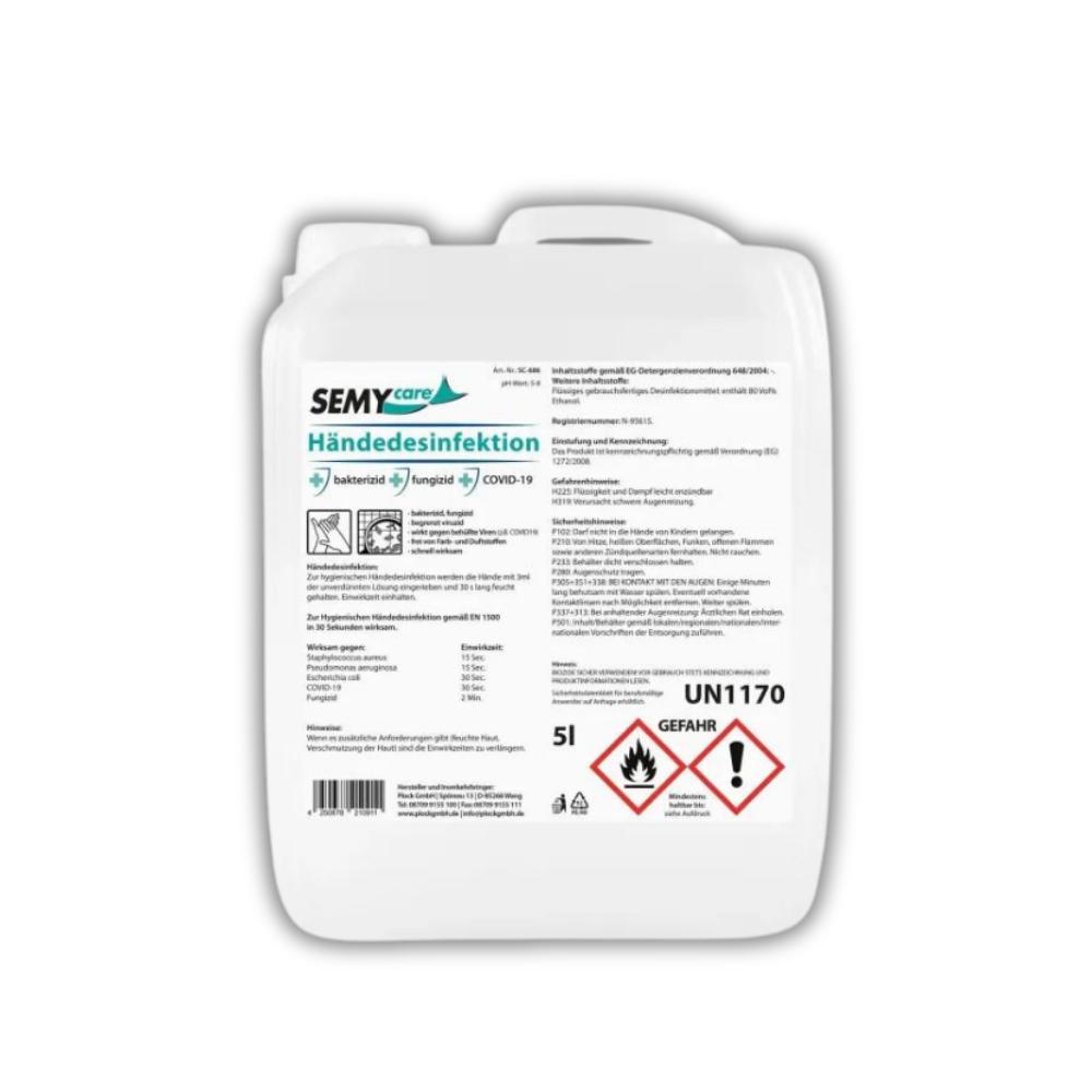 SEMYcare Händedesinfektion 5 l Kanister