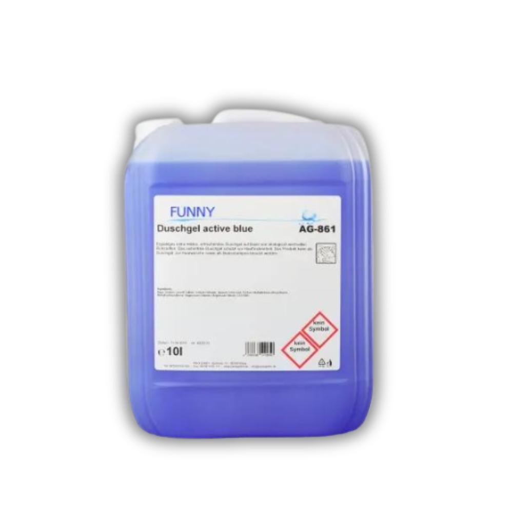 FUNNY Duschgel, 10 l, active blue
