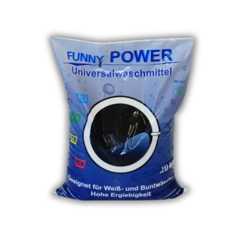 FUNNY FUNNY POWER Universalwaschmittel 20 kg, 30/60/90°C