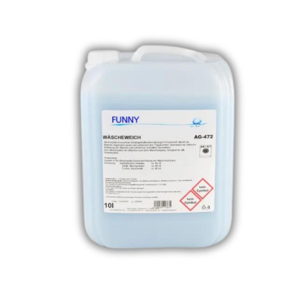 FUNNY Weichspüler besonders flauschig 10 Liter blau