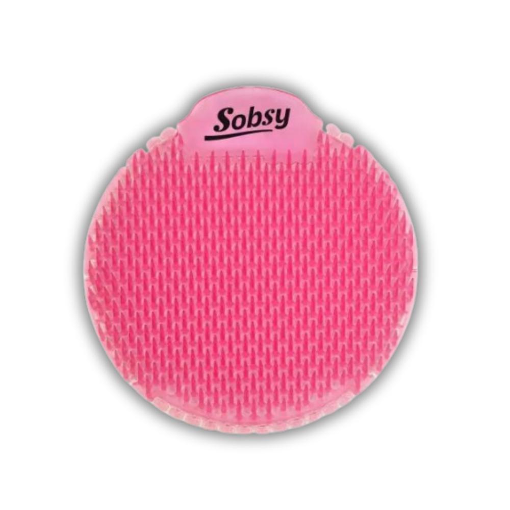 Sobsy Pissoireinsatz mit Kalender, Grapefruit rot, 10 Stück