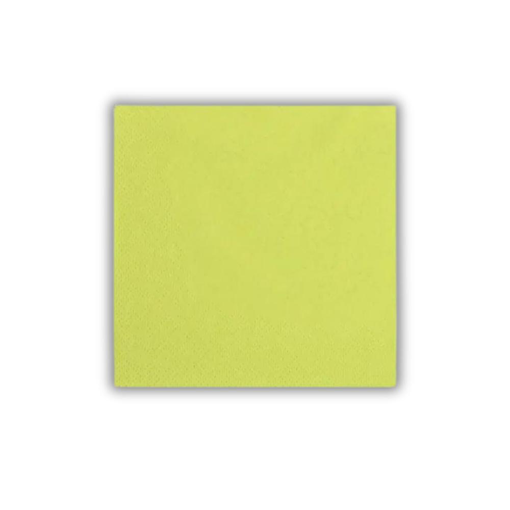 FUNNY Servietten 24 x 24 cm, kiwi 2-lagig, 1/4-Falz, 12 x 300 Stück