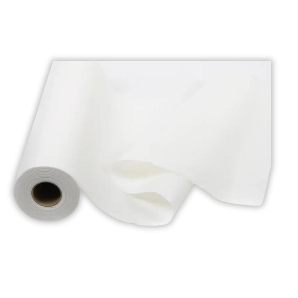 SEMYtop Tischtuchrollen Airlaid, weiß 120 cm, 24 m, 6 Rollen