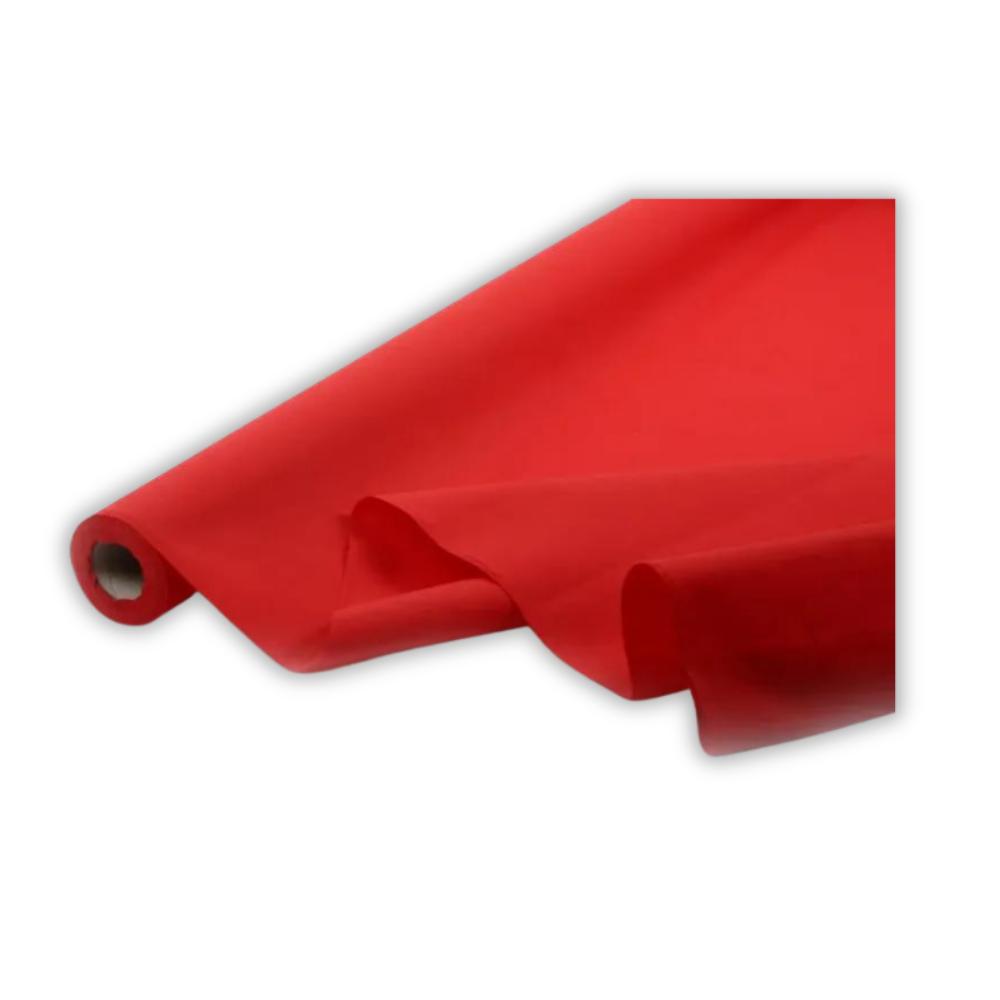 SEMYtop Tischtuchrollen Airlaid, rot 120 cm, 24 m, 6 Rollen