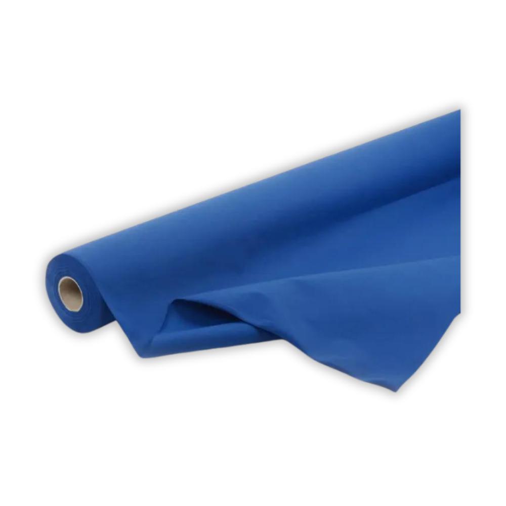 SEMYtop Tischtuchrollen Airlaid, blau 120 cm, 24 m, 6 Rollen