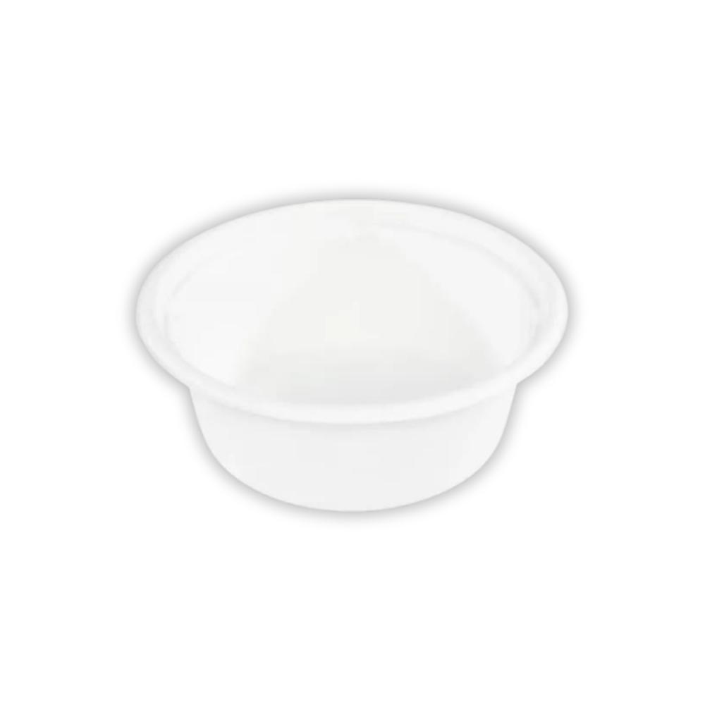 Sobsy Salatschale ohne Deckel, aus Zuckerrohr, 500 ml, weiss 12 x 50 Stück