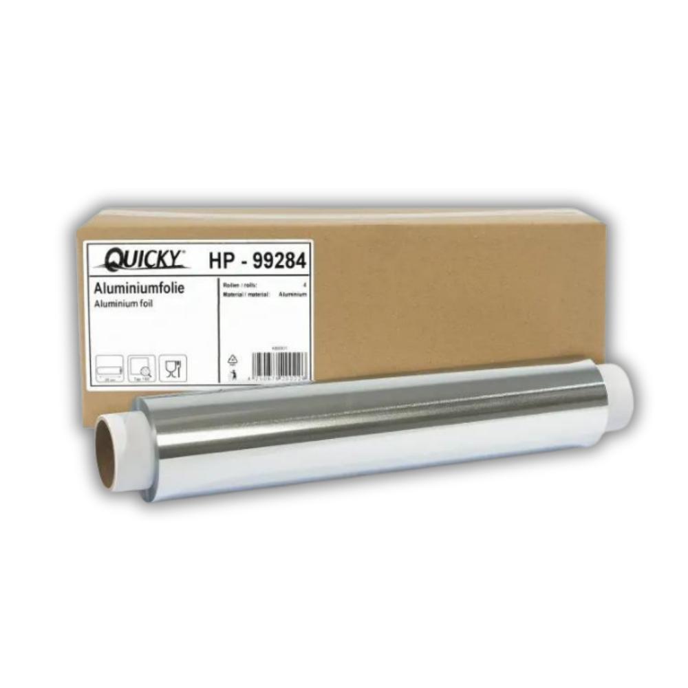 Quicky Alufolie, 29 cm, Typ 150, lose 4 Rollen