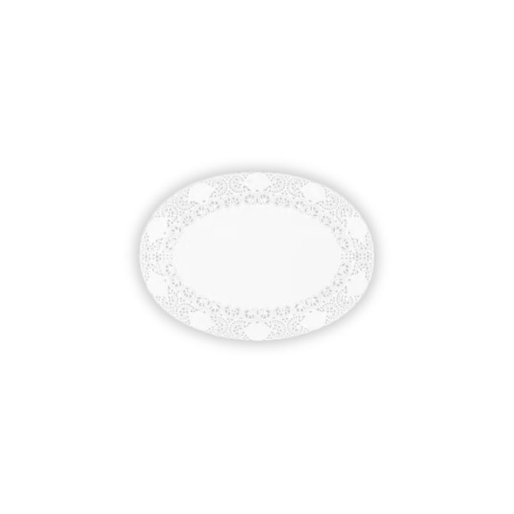 SEMYtop Tortenspitzen, Oval, 16 x 23 cm 20 x 100 Stück