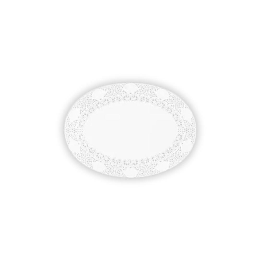 SEMYtop Tortenspitzen, Oval, 19 x 26 cm 20 x 100 Stück