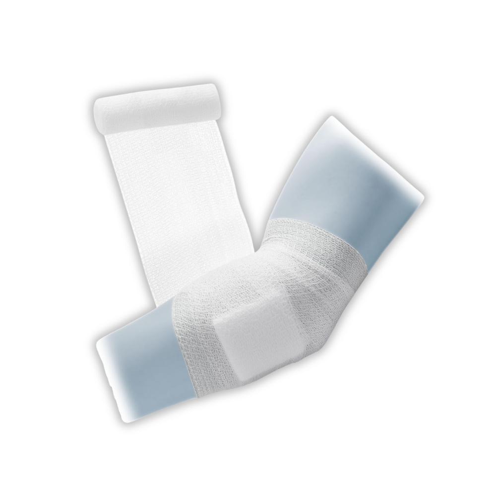 ABE Last® krepp doppelt steril Krepp elastische Fixierbinde, doppelt steril, 8 cm x 4 m,