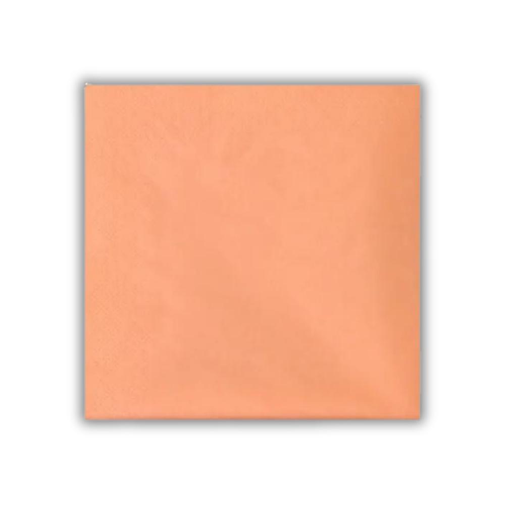 FUNNY Servietten 40 x 40 cm, apricot 3-lagig, 1/4-Falz, 4 x 250 Stück