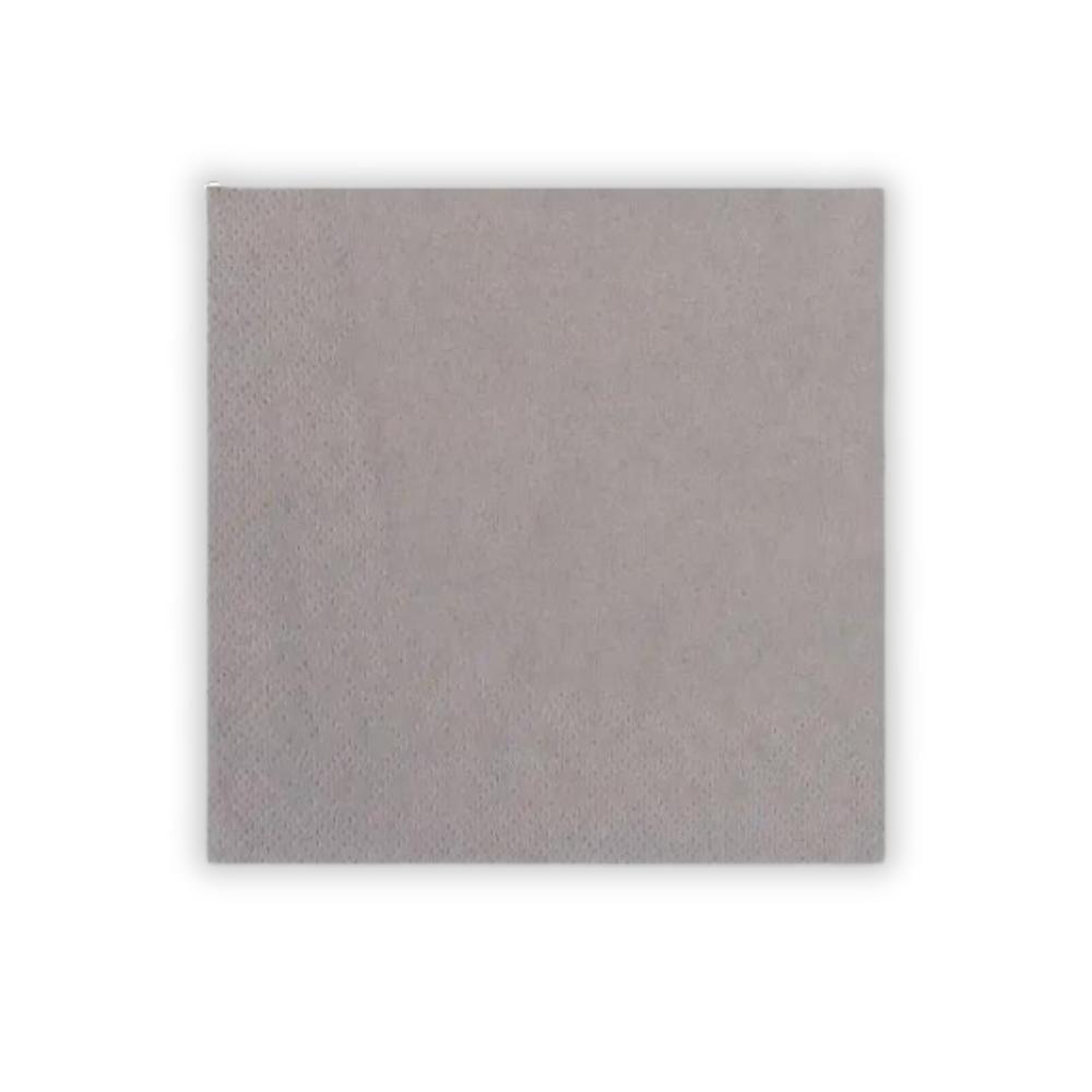 FUNNY Servietten 40 x 40 cm, grau 3-lagig, 1/4-Falz, 4 x 250 Stück