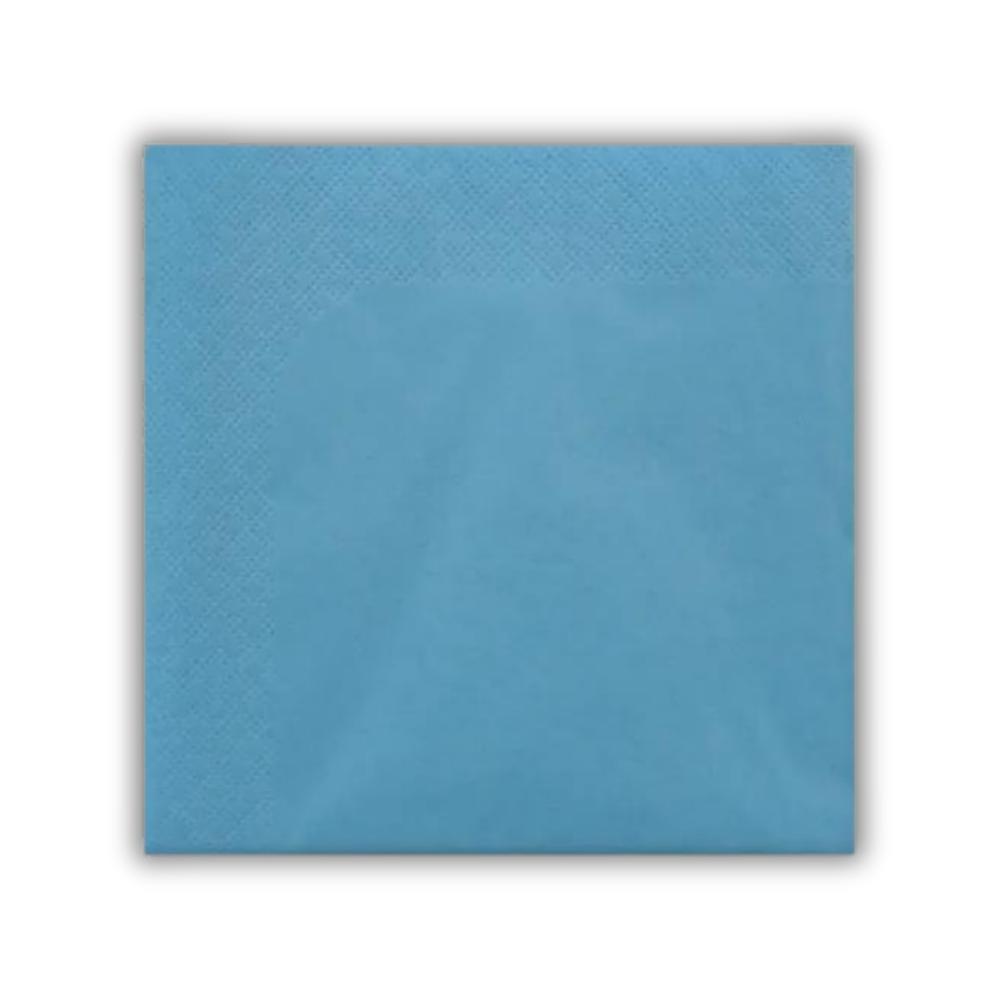FUNNY Servietten 33 x 33 cm, hellblau 3-lagig, 1/4-Falz, 4 x 250 Stück
