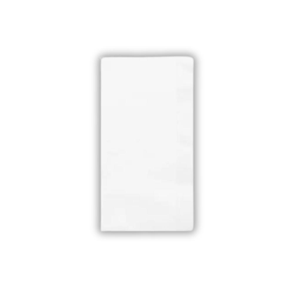 Quicky Spenderservietten 16,5 x 21 cm, 2-lagig Zellstoff weiß, Interfold, 40 x 200 Stück