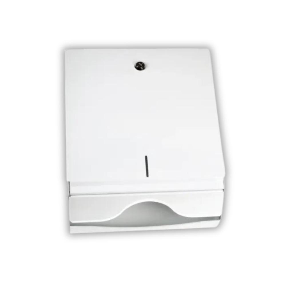 FUNNY Falthandtuch-Spender für V-Falz-Tücher Metall, weiß, für ca 500 Blatt