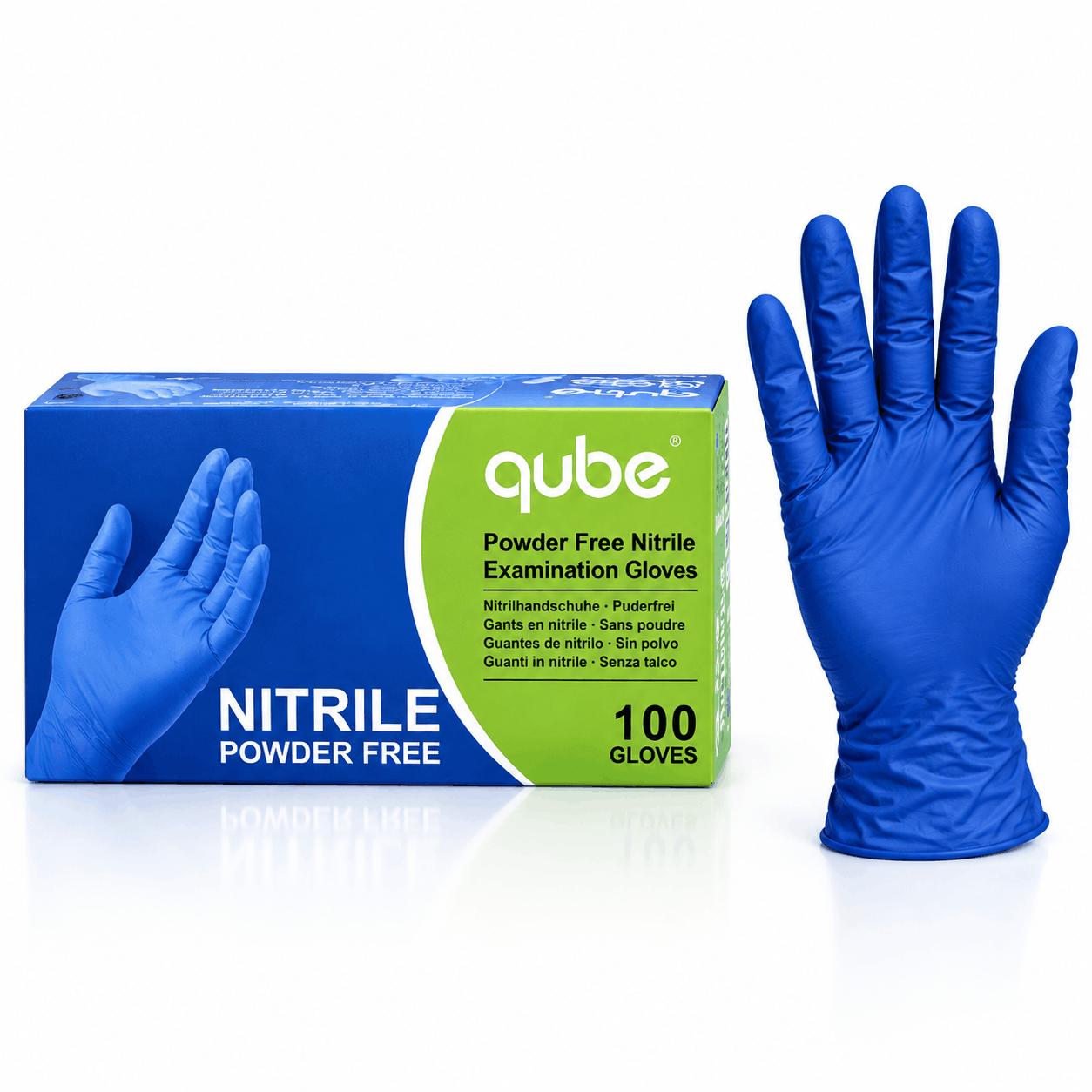 QUBE® Nitrilhandschuhe Blue 