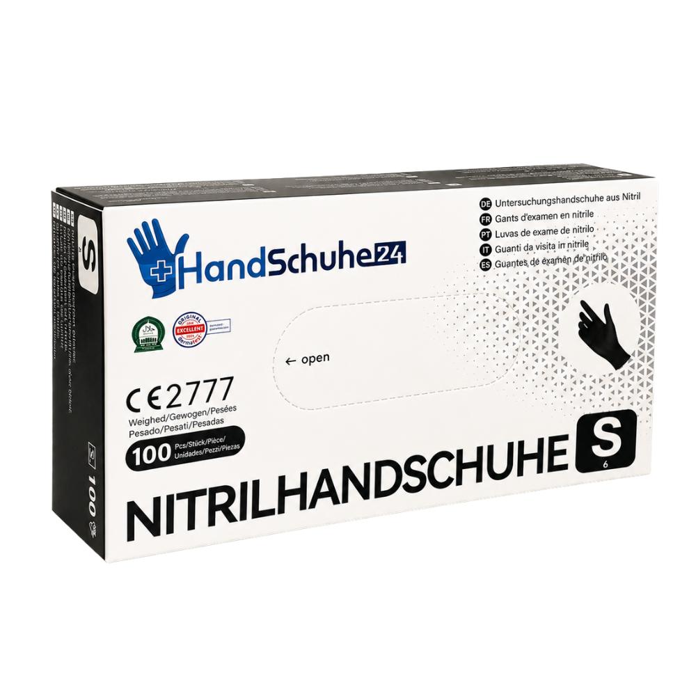 Handschuhe24® Nitrilhandschuhe Black 