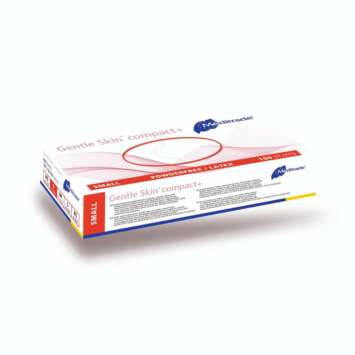 Gentle Skin® compact+ Latexhandschuhe Gr. S