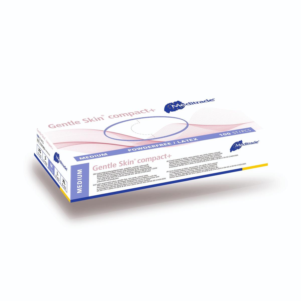 Gentle Skin® compact+ Latexhandschuhe Gr. M
