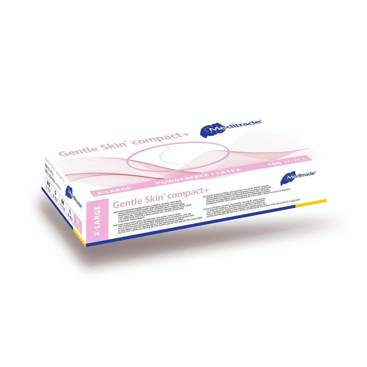 Gentle Skin® compact+ Latexhandschuhe Gr. XL