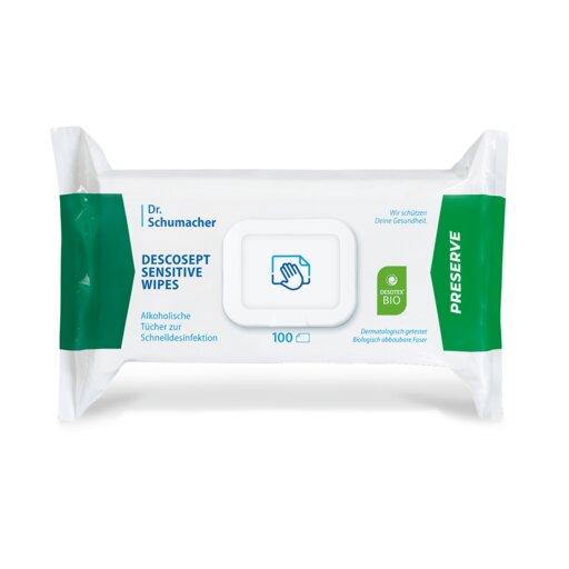 DESCOSEPT SENSITIVE WIPES - Packungen a 60 Tücher