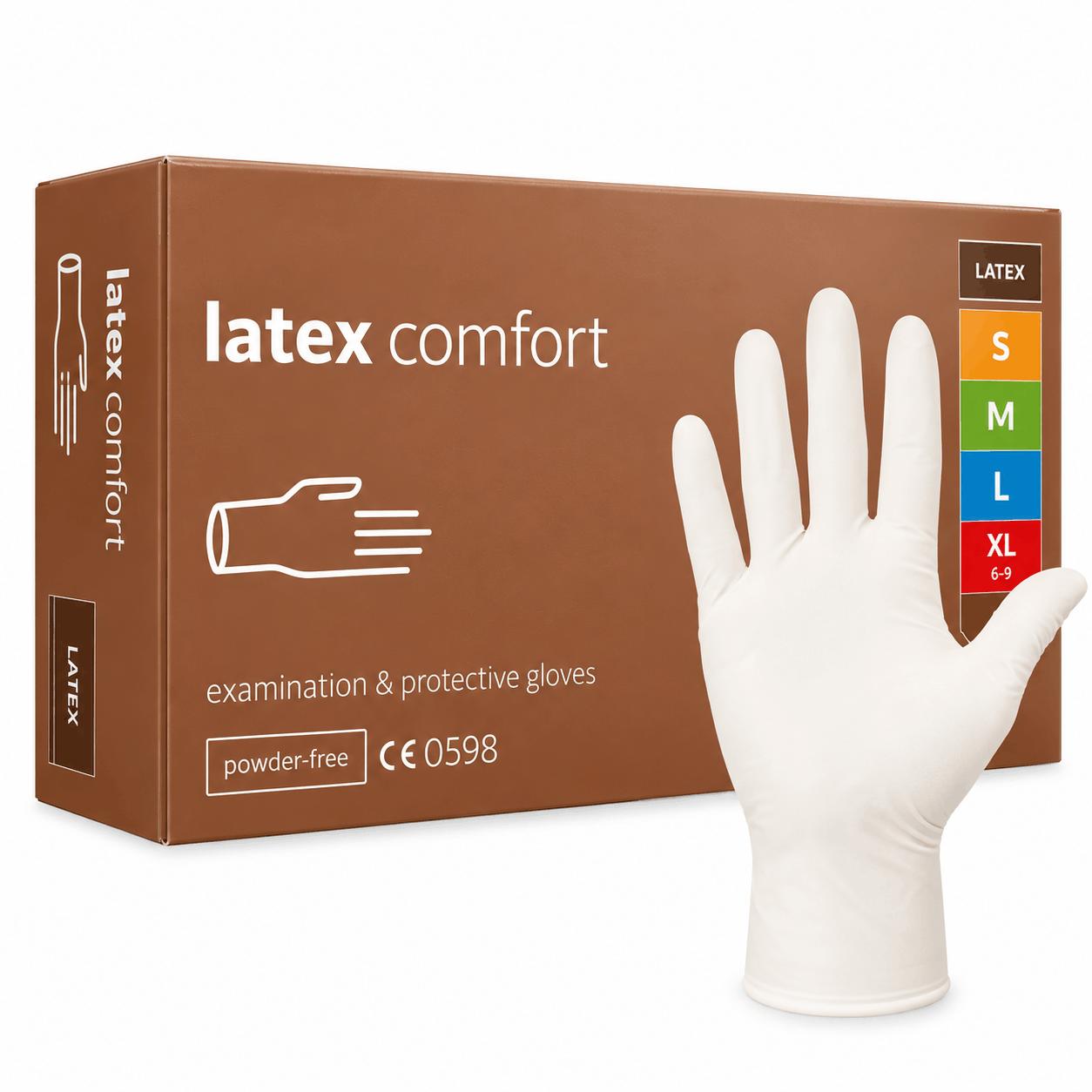 Mercator comfort® Latexhandschuhe Gr. S