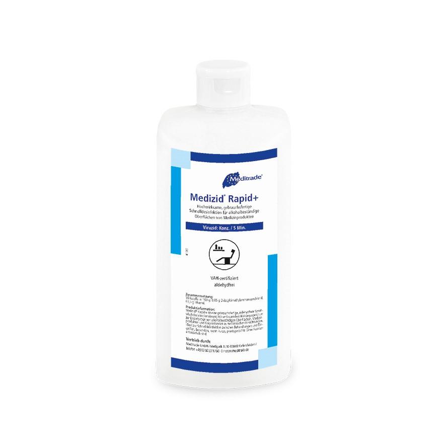 Medizid Rapid+ Flächendesinfektionsmittel, 500 ml