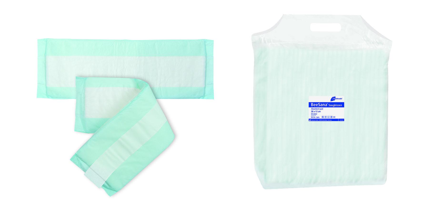 BeeSana® Saugvorlage 16 x 55 cm