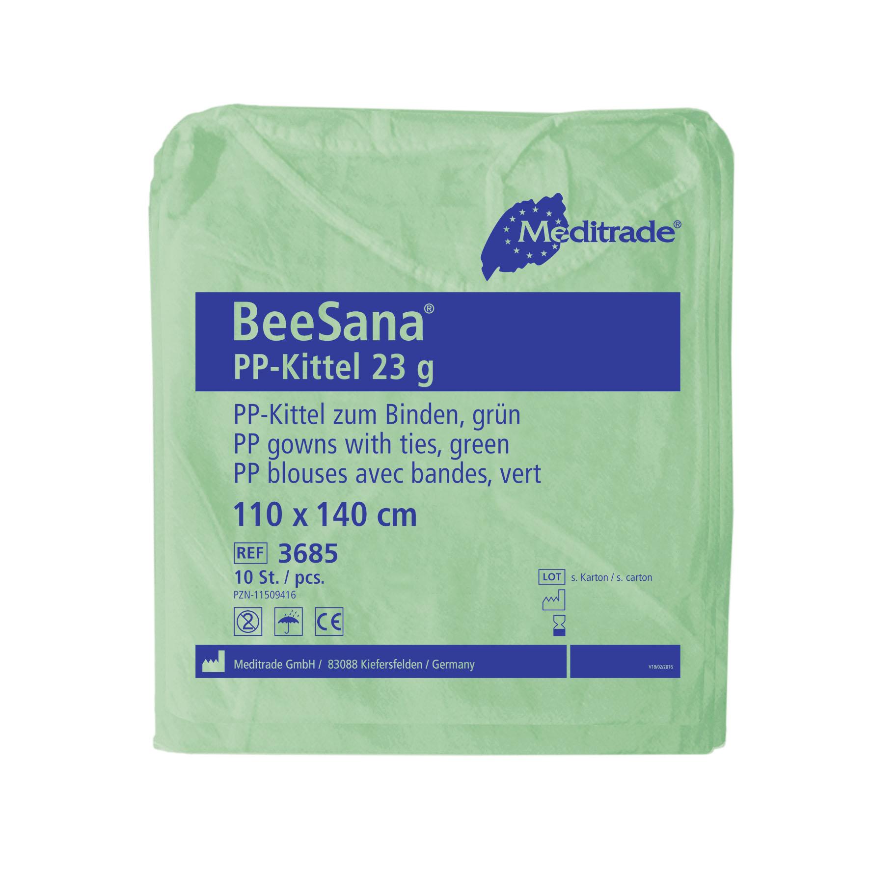 BeeSana® PP-Kittel 23 g 130 x 150 cm, weiß