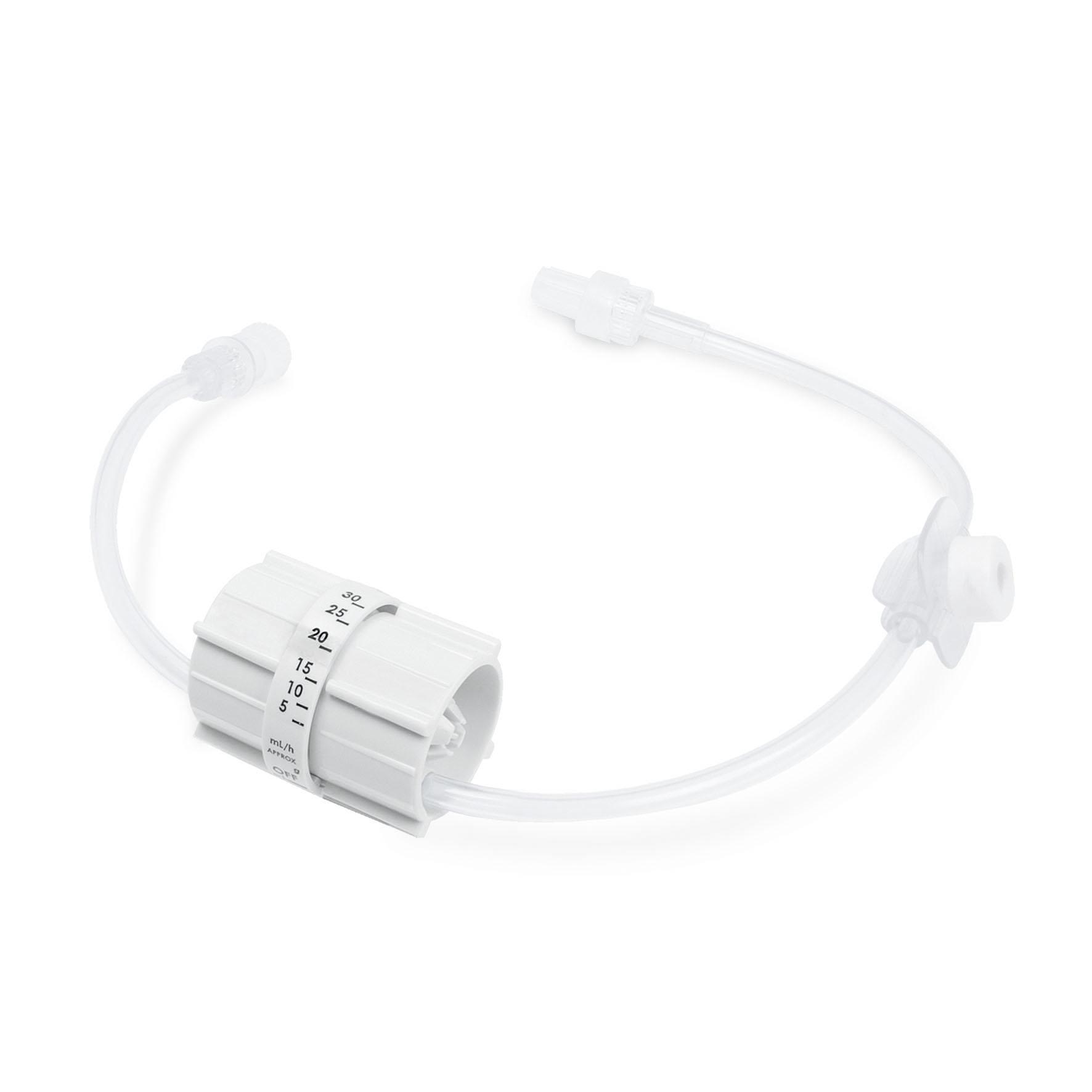 Infusionsregler mit Zuspritzadapter,