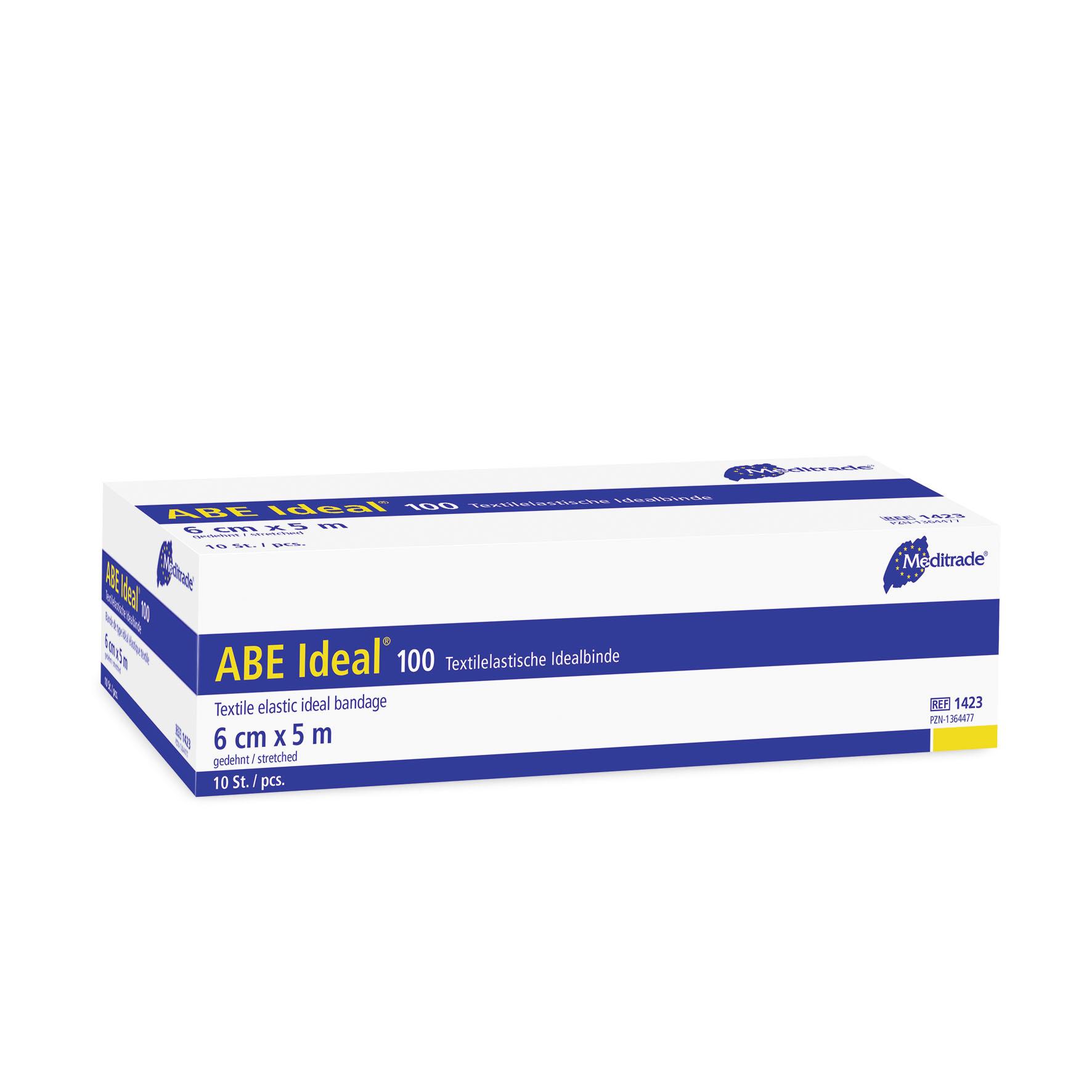 ABE Ideal® 100 Textilelastische Idealbinde, 100, 10 cm x 5 m