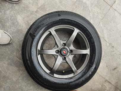 Bahoo waheel alignment and tyre alloy rims in Faisalabad, Faisalabad