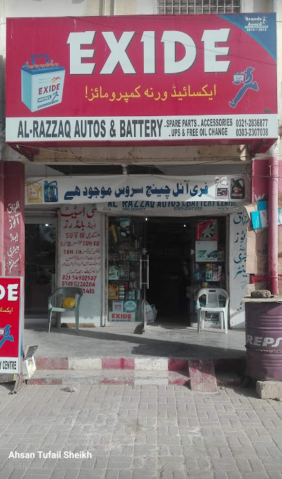 AL RAZZAQ AUTOS & BATTERY CENTRE in Malir, Karachi
