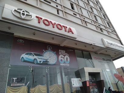 Toyota Clifton Motors in F 70, Karachi