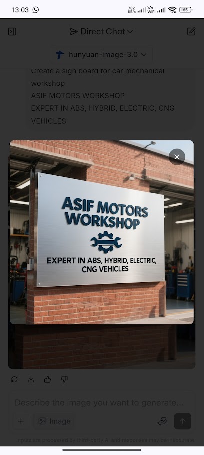Asif Motors Workshop in Multan, Multan