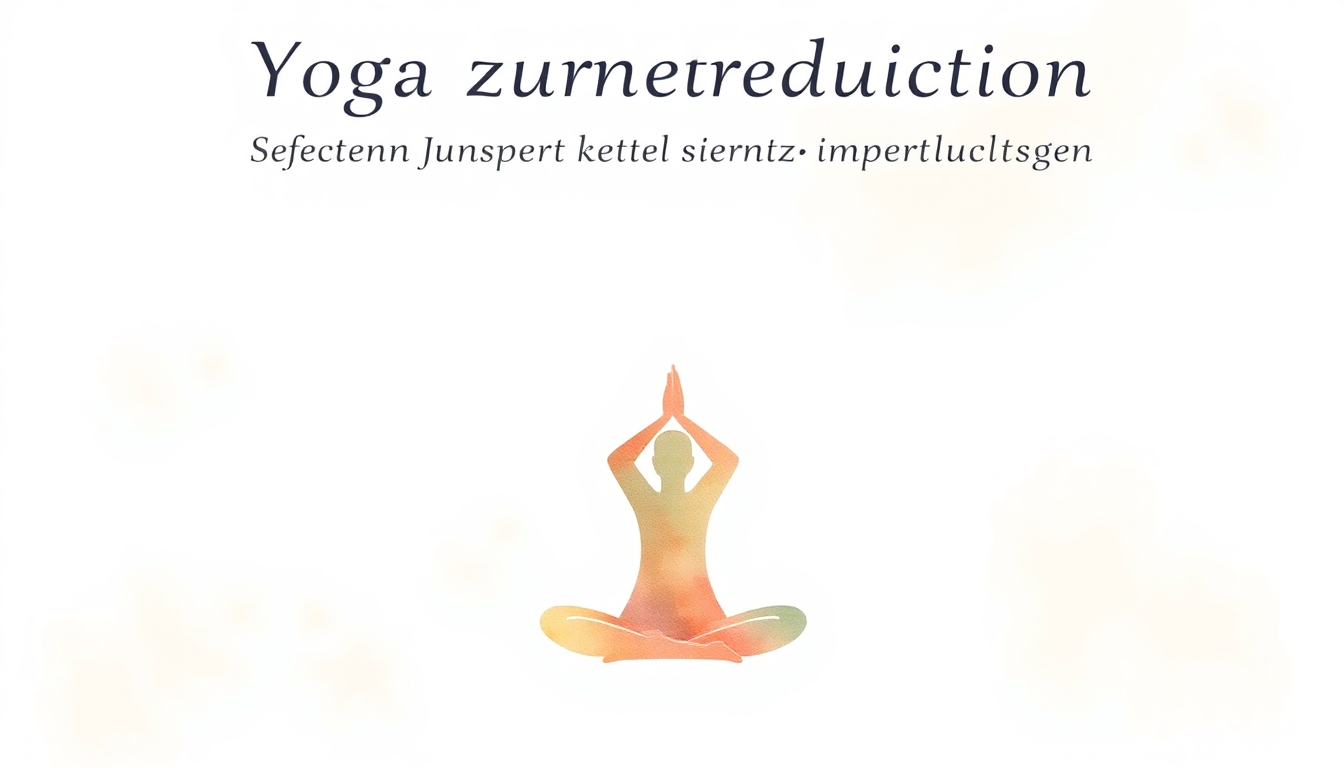 Cover für „Yoga zur Stressreduktion: Ein sanfter Weg zur inneren Ruhe"