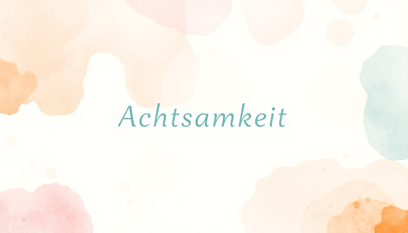 Cover für „Die Bedeutung von Achtsamkeit für die mentale Gesundheit"
