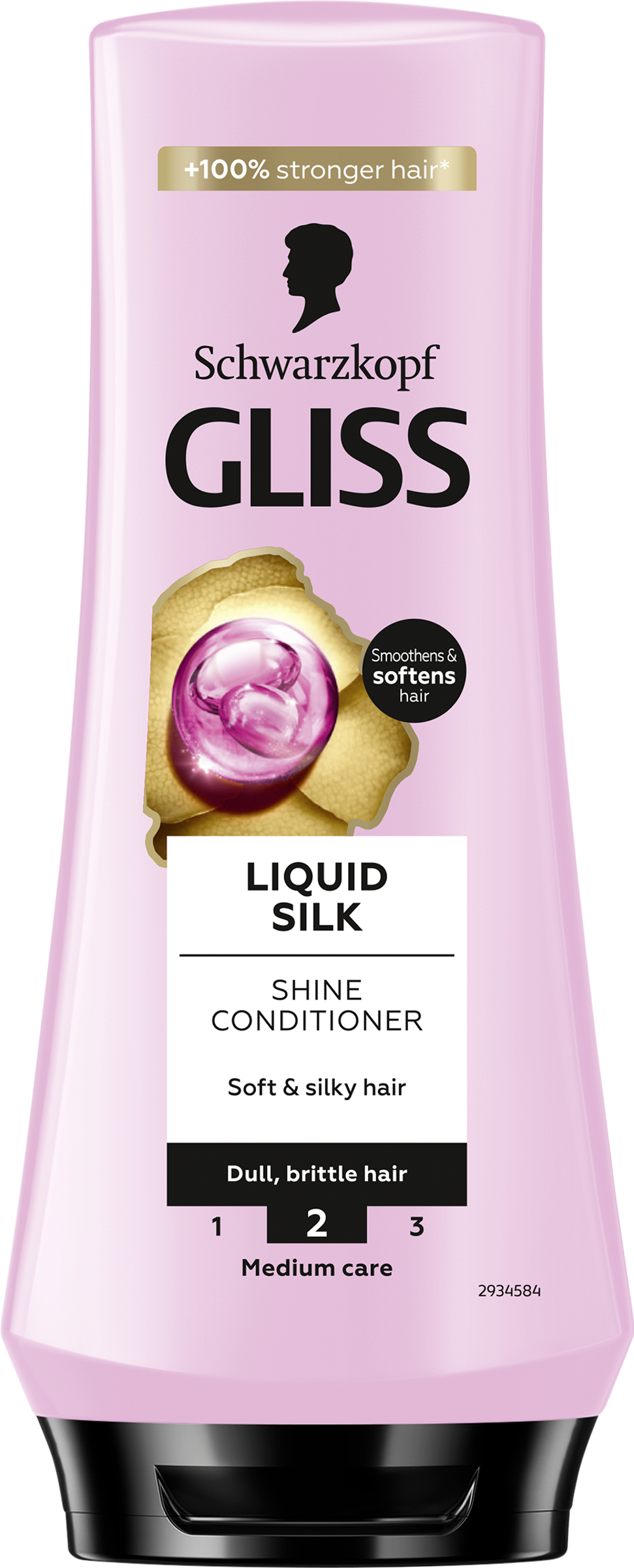 Gliss balzsam Liquid Silk Selymes és fényes hajért 200 ml