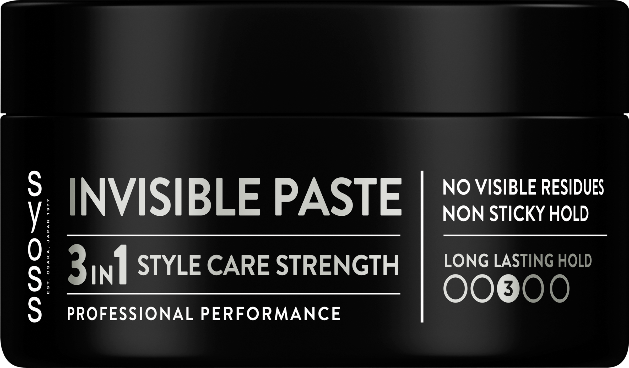 Syoss hajformázó Paszta Invisible 3in1 - stílus, ápolás, erő 100 ml