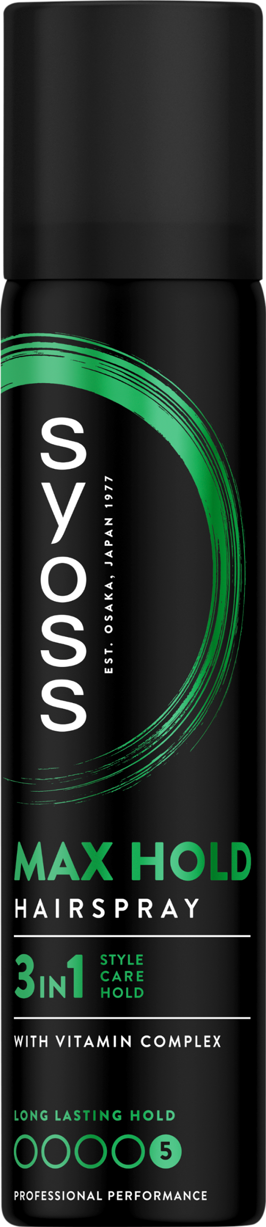 Syoss hajlakk Max Hold 3in1 - stílus, ápolás, tartás 75 ml