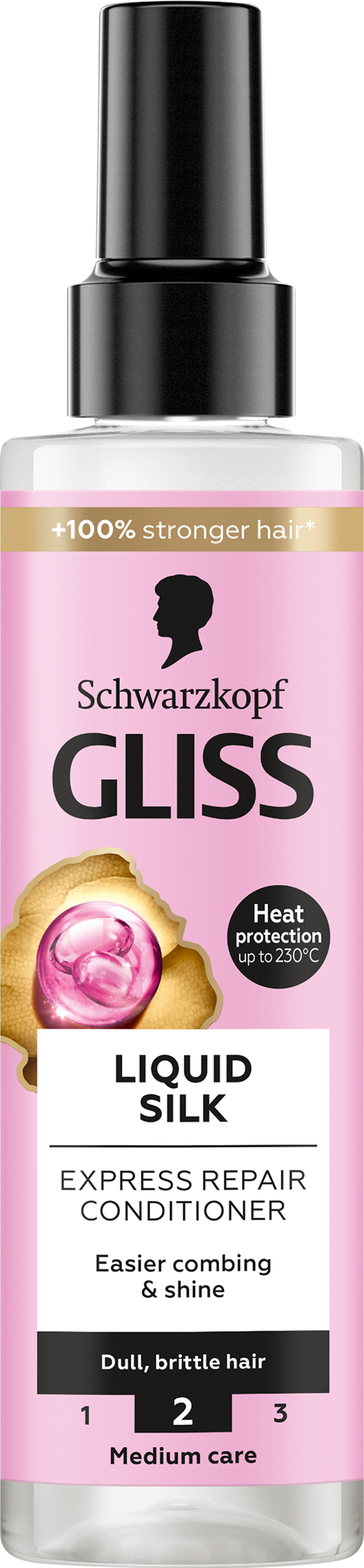 Gliss balzsam Express Repair Liquid Silk 200 ml
